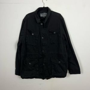 Levi’s trucker black denim jacket. Size XXL
